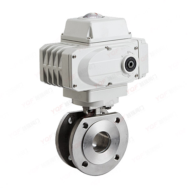 Electric Italian thin wafer ball valve