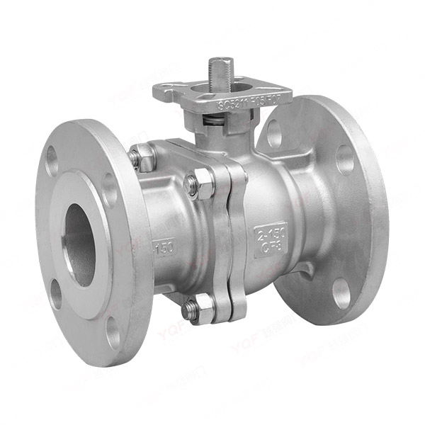 API high platform flange ball valve