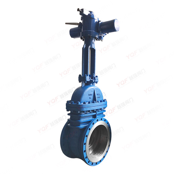 Electric API gate valve