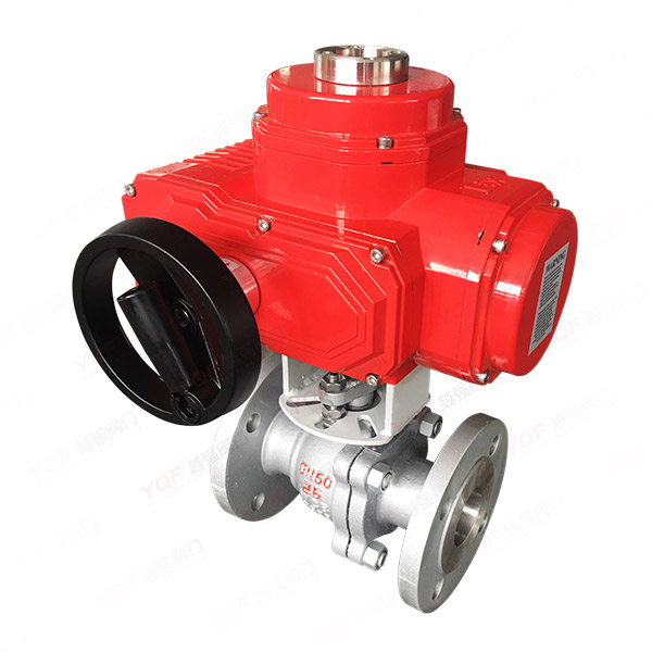 Explosion-proof electric flange ball valve