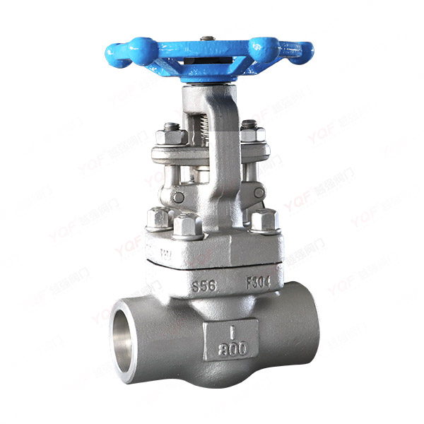 Forged steel butt-welded gate valve