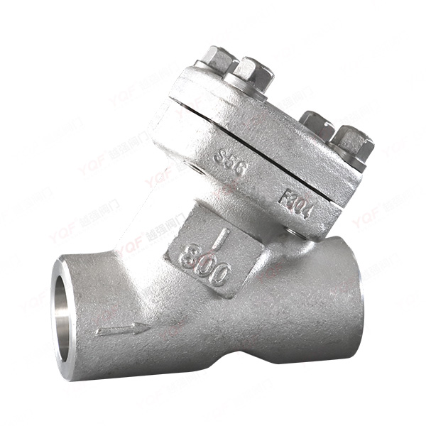 Forged steel butt-welded Y-type filter