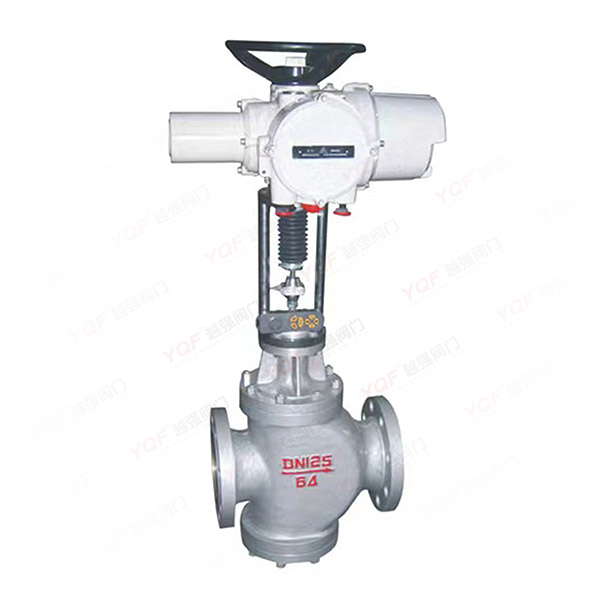 Electric head regulating valve