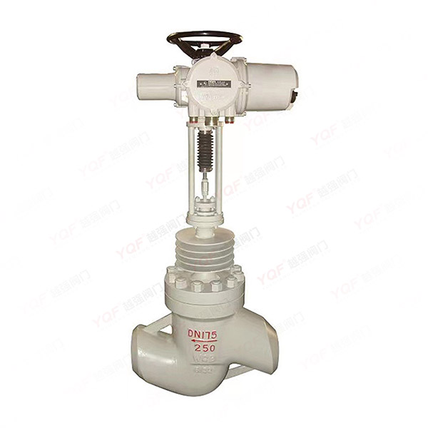 Electric head regulating valve