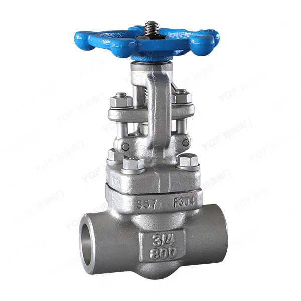 Forged steel butt-welded gate valve