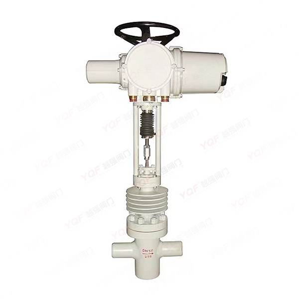 Electric head regulating valve