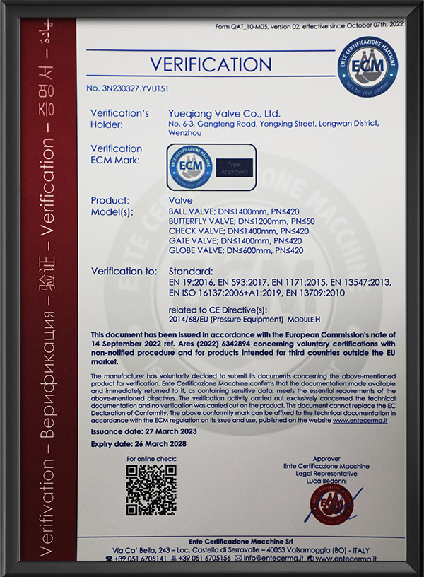 CE certification