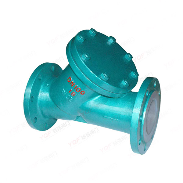 Fluorine-lined filter