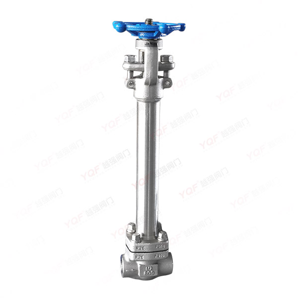 Forged steel low-temperature butt-welded gate valve