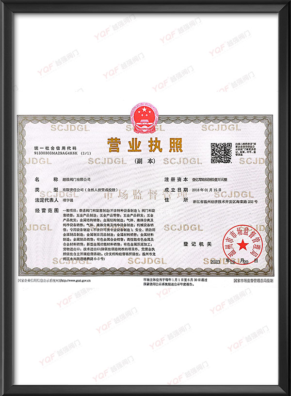 Business license