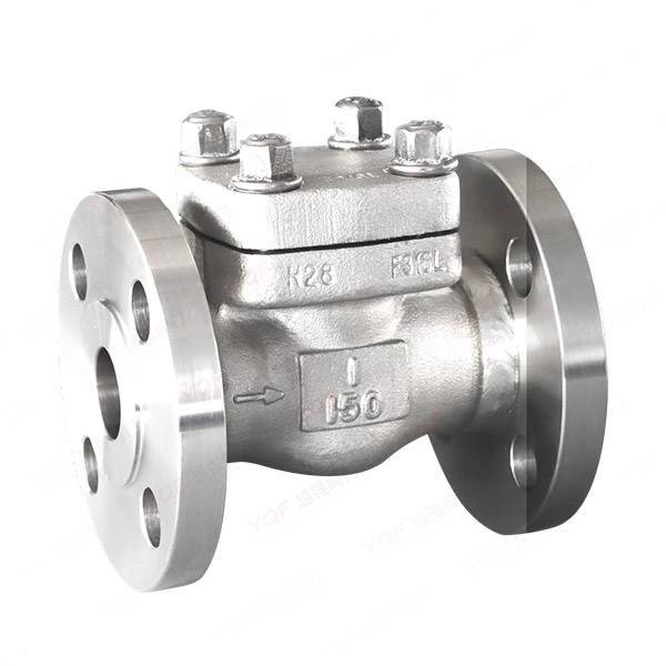 Forged steel flange check valve